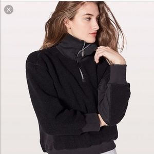 Lululemon Half Zip Sherpa Size 8
